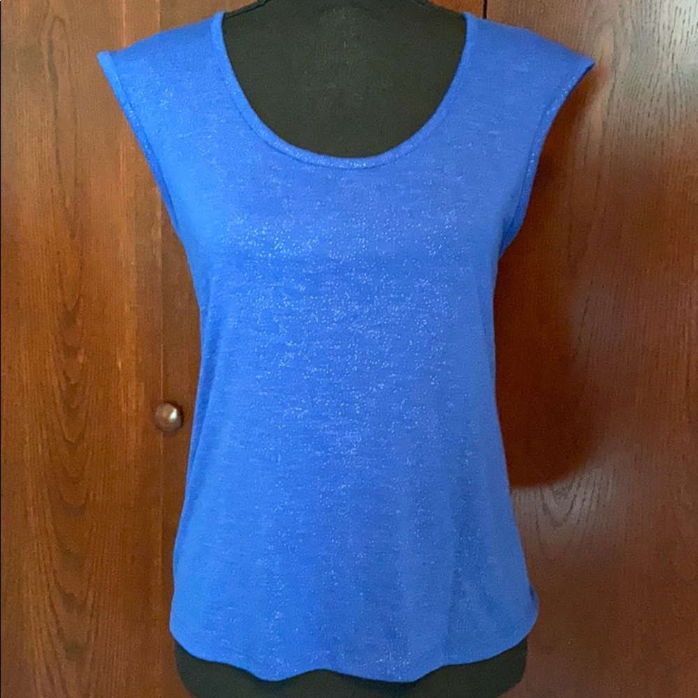 Blue Sparkly Tank